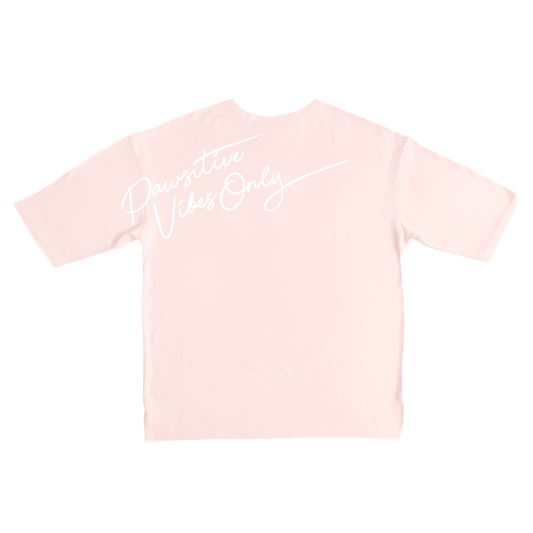 Pink PVO Reflective Oversize T-Shirt